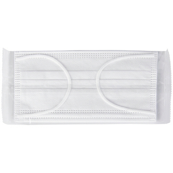 不織布マスク 三層式 個装タイプ ホワイト 1パック(40枚)