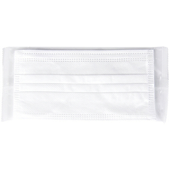 不織布マスク 三層式 個装タイプ ホワイト 1パック(40枚)