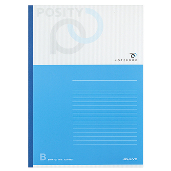 コクヨ ノート(POSITY) セミB5 B罫 30枚 P3ノ-31BX10 1パック(10冊)