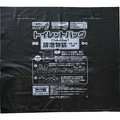 ワタナベ工業 トイレットバッグ 排泄物処理袋 黒 1セット(200枚:10枚×20パック)