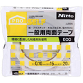 ニトムズ 一般用両面テープECO 15mm×20m JJ0006 1巻