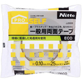 ニトムズ 一般用両面テープECO 25mm×20m JJ0008 1巻