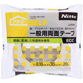 ニトムズ 一般用両面テープECO 30mm×20m JJ0009 1巻