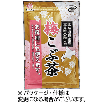 前島食品 梅こぶ茶 300g/袋 1セット(3袋)