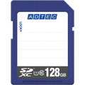 アドテック SDXCメモリカード 128GB UHS-I Class10 インデックスタイプ AD-SDTX128G/U1R 1枚