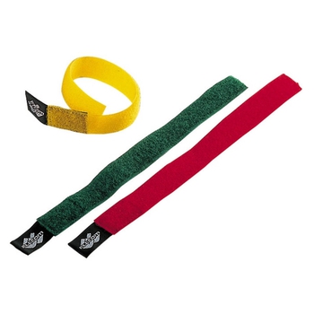 エレコム ケーブルストラップ 16×170mm 3色(緑・黄・赤) EKC-MT001 1パック(3本:各色1本)