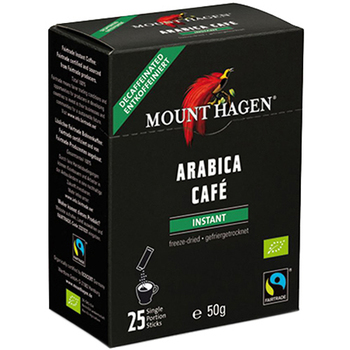 マウントハーゲン オーガニック フェアトレード カフェインレス インスタントコーヒー スティック 2g 1箱(25本)