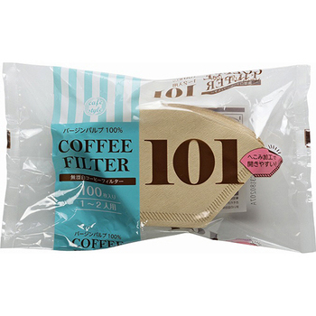 ストリックスデザイン 無漂白 コーヒーフィルター 101 SD-902 1パック(100枚)