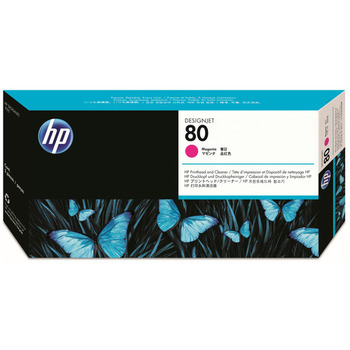 HP HP80 プリントヘッド/クリーナー マゼンタ C4822A 1個