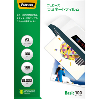 フェローズ ラミネートフィルム A3 100μ 5847801 1パック(100枚)