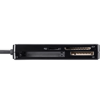 バッファロー USB2.0 マルチカードリーダー/ライター ケーブル収納モデル ブラック BSCR300U2BK 1台