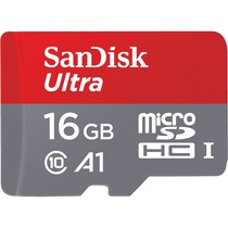 SanDisk ウルトラ microSDHC UHS-I カード 16GB