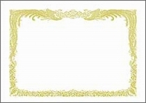 ササガワ タカ印 OA賞状用紙 白 B4 タテ書用 業務用パック 10-1170 1ケース(100枚)