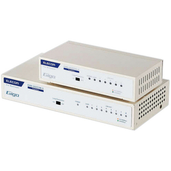 エレコム レイヤー2 Giga対応 アンマネージスイッチ 8ポート EHB-UG2C08-S 1セット(3台)