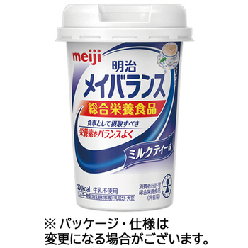 明治 メイバランスMiniカップ ミルクティー味 125mL 1セット(24本)