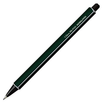 コクヨ 鉛筆シャープ 1.3mm (軸色:ダークグリーン) PS-P101DG-1P 1本