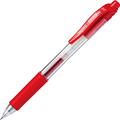 TANOSEE ノック式ゲルインクボールペン 0.7mm 赤 1本