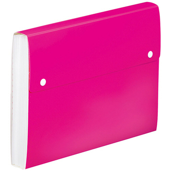 キングジム Toffy ドキュメントファイル A4 13ポケット ピンク 2273TF-P 1セット(8冊)