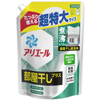 P&G アリエール バイオサイエンスジェル 部屋干し用 つめかえ 超特大 945g 1パック