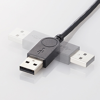 エレコム 機能主義USBハブ 4ポート ケーブル長10cm ブラック U2H-TZ426BBK 1個