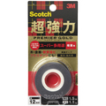 3M スコッチ 超強力両面テープ プレミアゴールド (スーパー多用途) 粗面用 12mm×1.5m KPR-12R 1巻