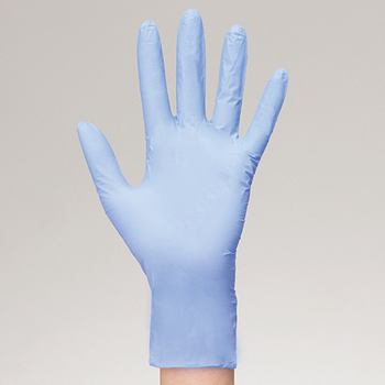 サラヤ ニトリル手袋α ブルー M 1セット(2000枚:200枚×10箱)