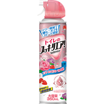 アース製薬 トイレのスッキーリエア! エアリーホワイトフローラル 350ml 1本