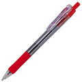 ゼブラ 油性ボールペン タプリクリップ 1.6mm 赤 BNU5-R 1本