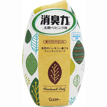 エステー お部屋の消臭力 フィンランドリーフ 400mL 1セット(3個)