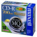 マクセル データ用CD-R 700MB 2-48倍速 ブランドゴールド 5mmスリムケース CDR700S.1P10S 1パック(10枚)