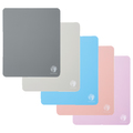 サンワサプライ ベーシックマウスパッド 5色カラーミックス ブラック・ブルー・グレー・ピンク・バイオレット MPD-OP54AT 1セット(5枚:各色1枚)
