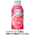 不二家 ネクター果肉たっぷり つぶつぶ白桃 380g ボトル缶 1ケース(24本)