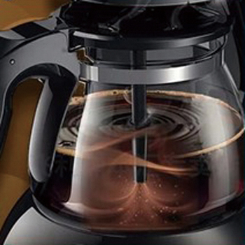 メリタ コーヒーメーカー ツイスト 5杯用 ジェットブラック SCG58-3-B 1台