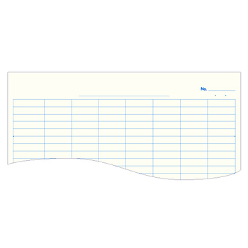コクヨ 集計用紙 A4タテ 8列40行 50枚 シヨ-21 1冊