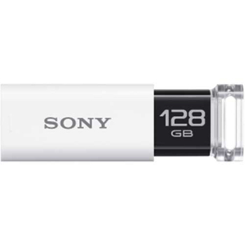 ソニー USBメモリー ポケットビット Uシリーズ 128GB ホワイト USM128GU W 1個