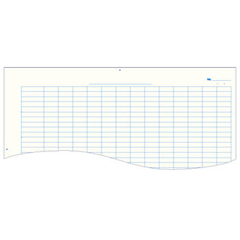 コクヨ 集計用紙 A4ヨコ 14列27行 50枚 シヨ-26 1冊