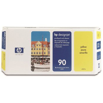 HP HP90 プリントヘッド/クリーナー イエロー C5057A 1個