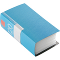 バッファロー CD&DVDファイルケース ブックタイプ 120枚収納 ブルー BSCD01F120BL 1個