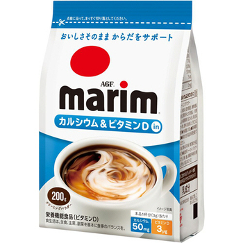味の素AGF マリーム カルシウム&ビタミンDイン 詰替用 200g 1袋