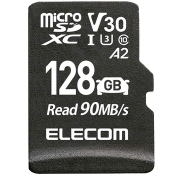 エレコム ドライブレコーダー用 microSDXCメモリーカード 128GB MF-DRMR128GU13 1枚
