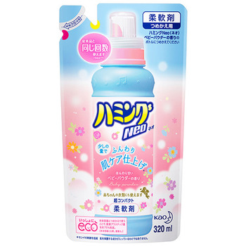 花王 ハミングNeo ベビーパウダーの香り つめかえ用 320ml 1個