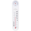 シンワ測定 温湿度計 PCオーバル 48927 1個