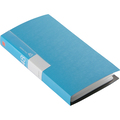 バッファロー CD&DVDファイルケース ブックタイプ 48枚収納 ブルー BSCD01F48BL 1個