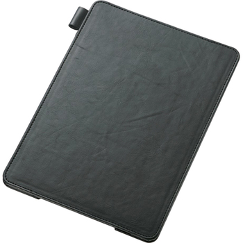 エレコム iPad Air 2013用 ソフトレザーカバー 4アングル 液晶保護フィルム付 ブラック TB-A13PLF2BK 1個
