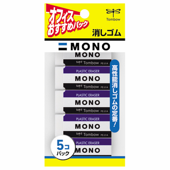 トンボ鉛筆 MONO消しゴム JCA-561 1パック(5個)