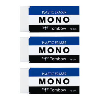 トンボ鉛筆 MONO消しゴム JCA-311 1パック(3個)