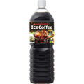 ポッカサッポロ アイスコーヒー ブラック無糖 1.5L ペットボトル 1セット(16本:8本×2ケース)