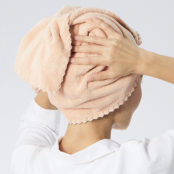 本多タオル クイックヘアドライタオル 約40×100cm ピンク 0359P 1枚