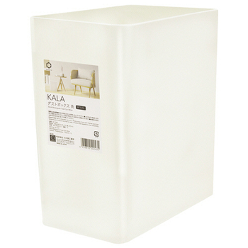 小久保工業所 KALAダストボックス 角 7L ホワイト KC-243 1個