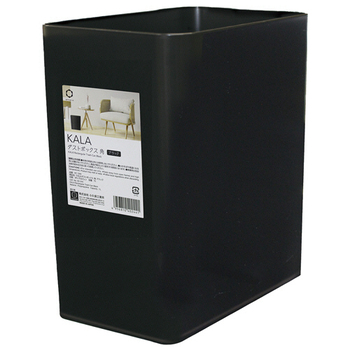 小久保工業所 KALAダストボックス 角 7L ブラック KC-244 1個